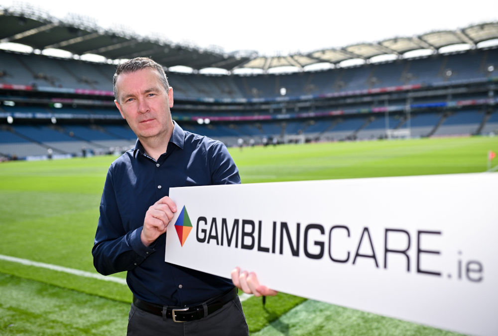 Oisin McConville Brand Ambassador of Gambling Awareness Trust