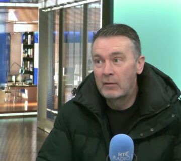 Oising McConville on Morning Ireland